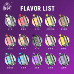 HEBAT 喜貝 拋棄式電子煙 10000口大容量 15ml 煙油 多種口味 一次性設計：圖片 2